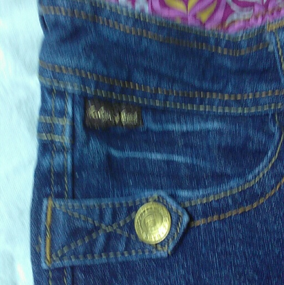 BABY PHAT GIRLS VINTAGE JEANS SIZE 8 - Picture 8 of 8
